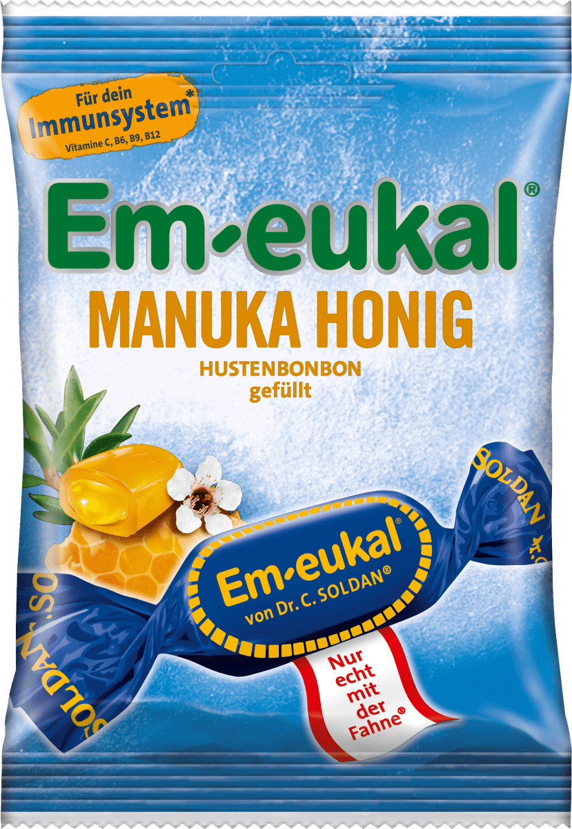 Bonbon, Manuka Honig, gefüllt, 75 g