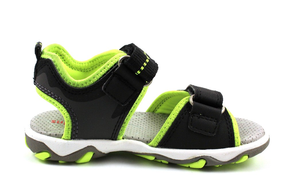 SUPERFIT Jungen Sandalen schwarz