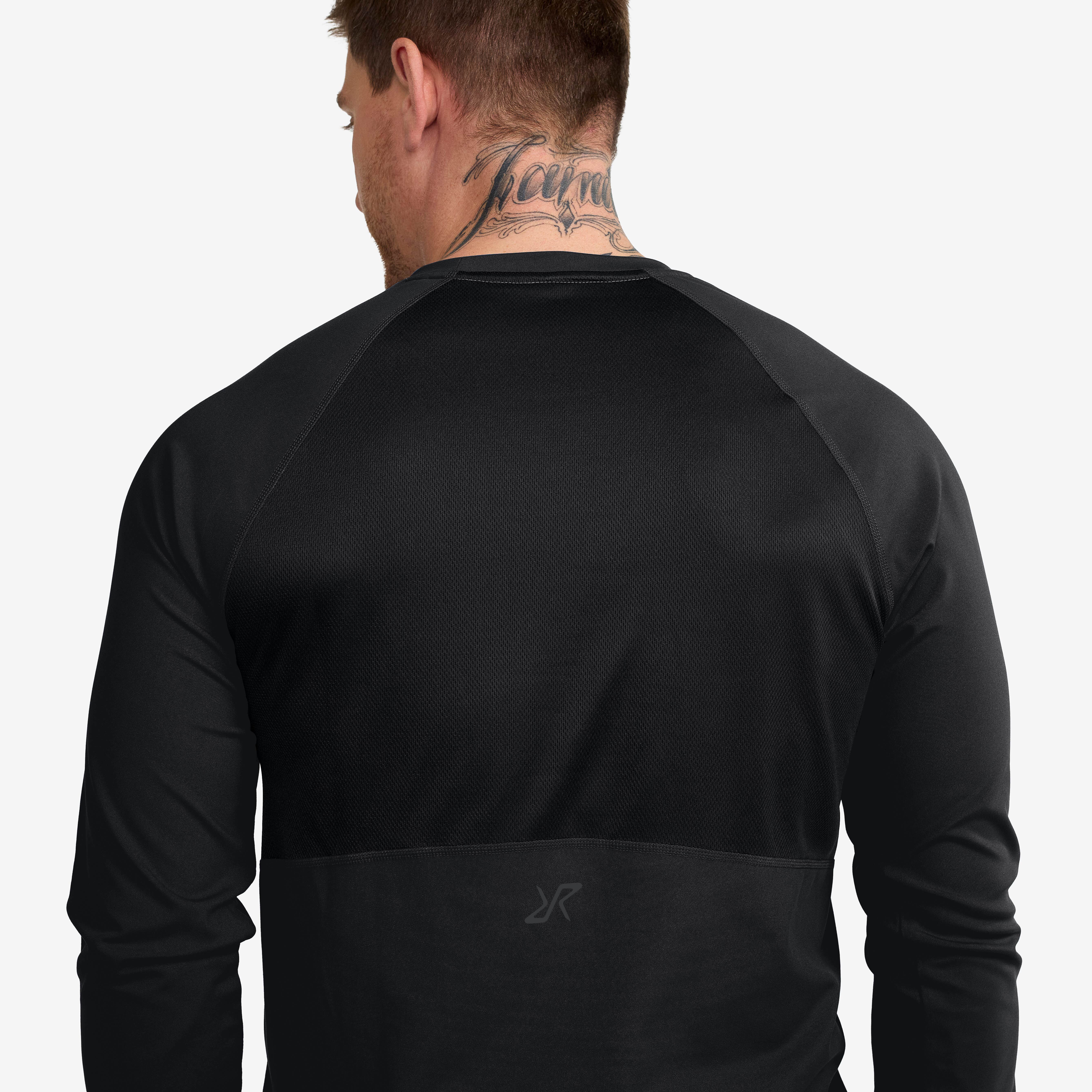 Prep Crew Neck Top Homme Black