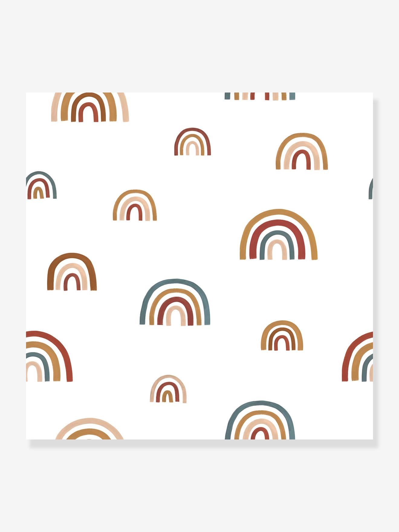Papier peint Arc-en-ciel Sunny LILIPINSO multicolore