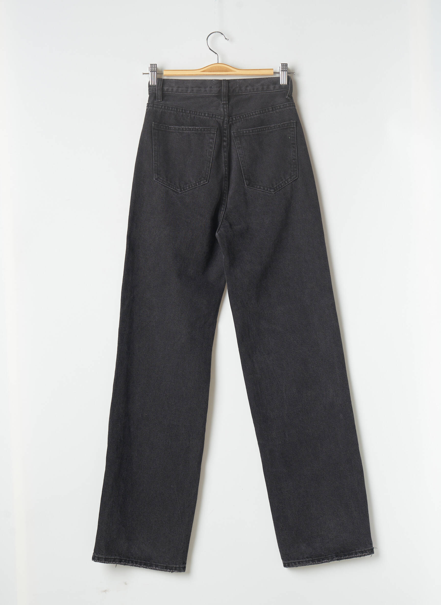 Sewn Jeans Coupe Large Femme couleur gris