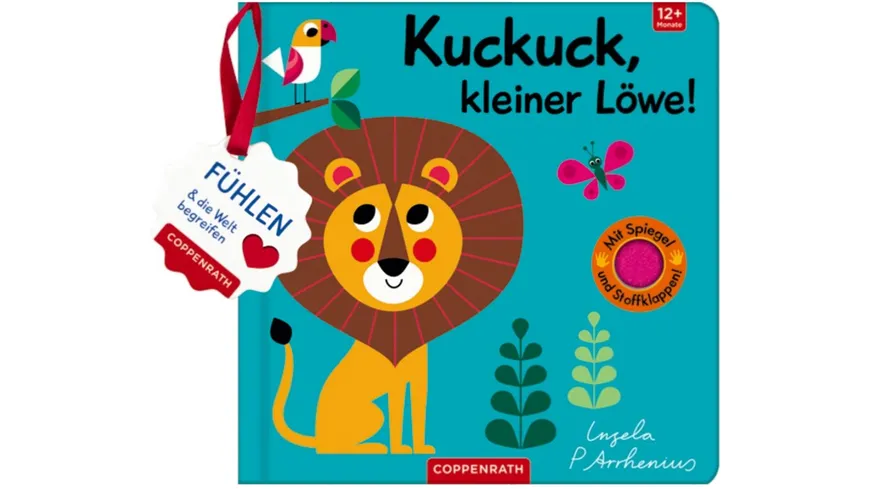Coppenrath Verlag - Mein Filz-Fühlbuch - Kuckuck, kleiner Löwe