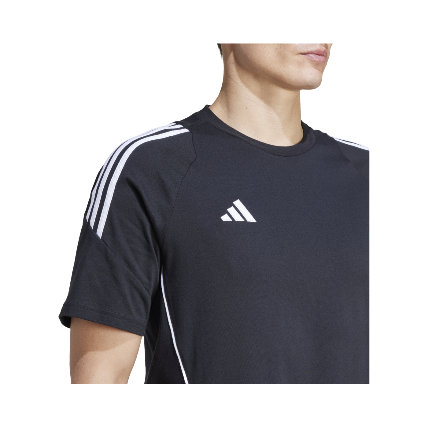 adidas Tiro 24 T-Shirt Schwarz Weiss