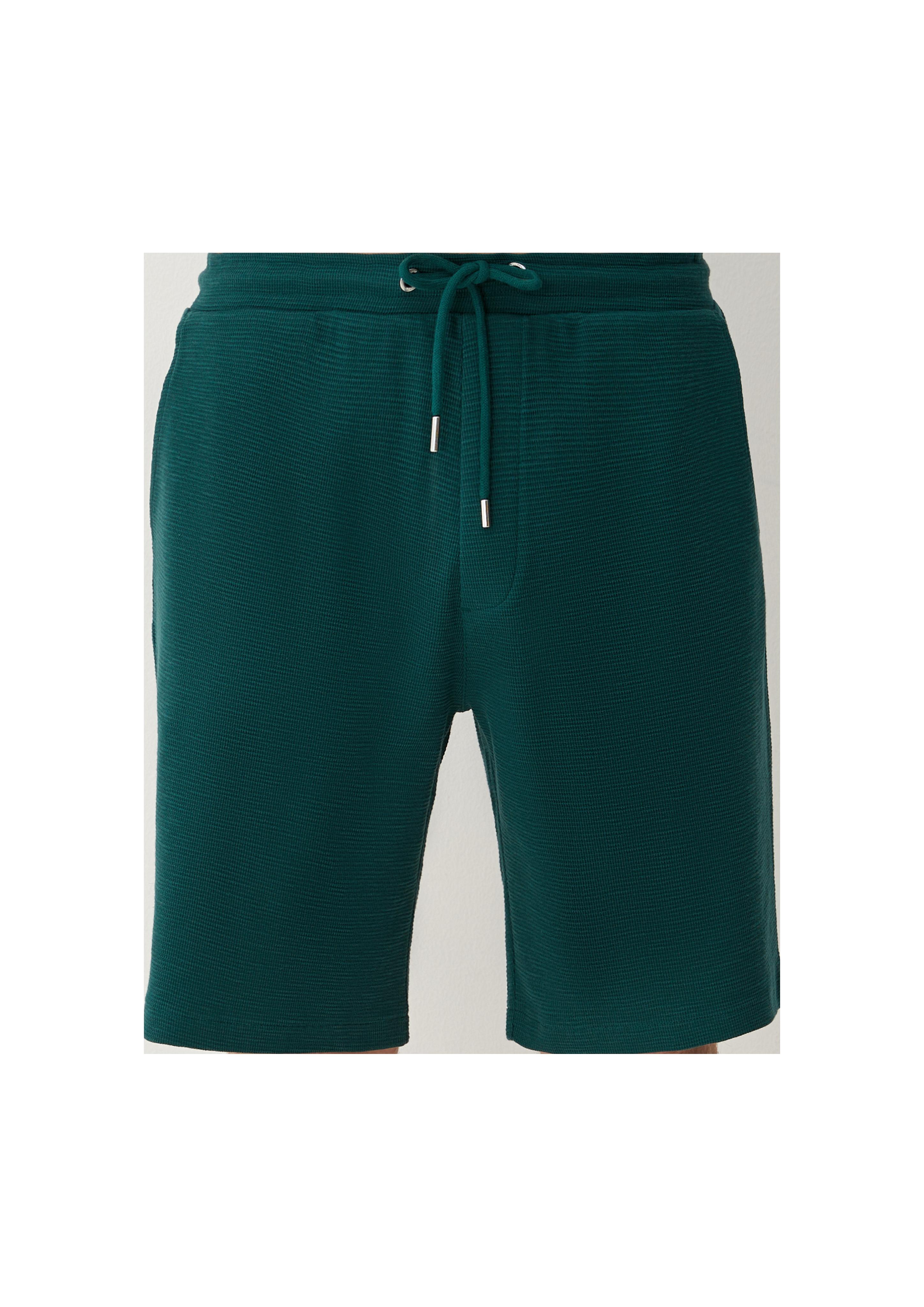 Relaxed: Shorts mit Waffelpiqué-Struktur  2133087-7955