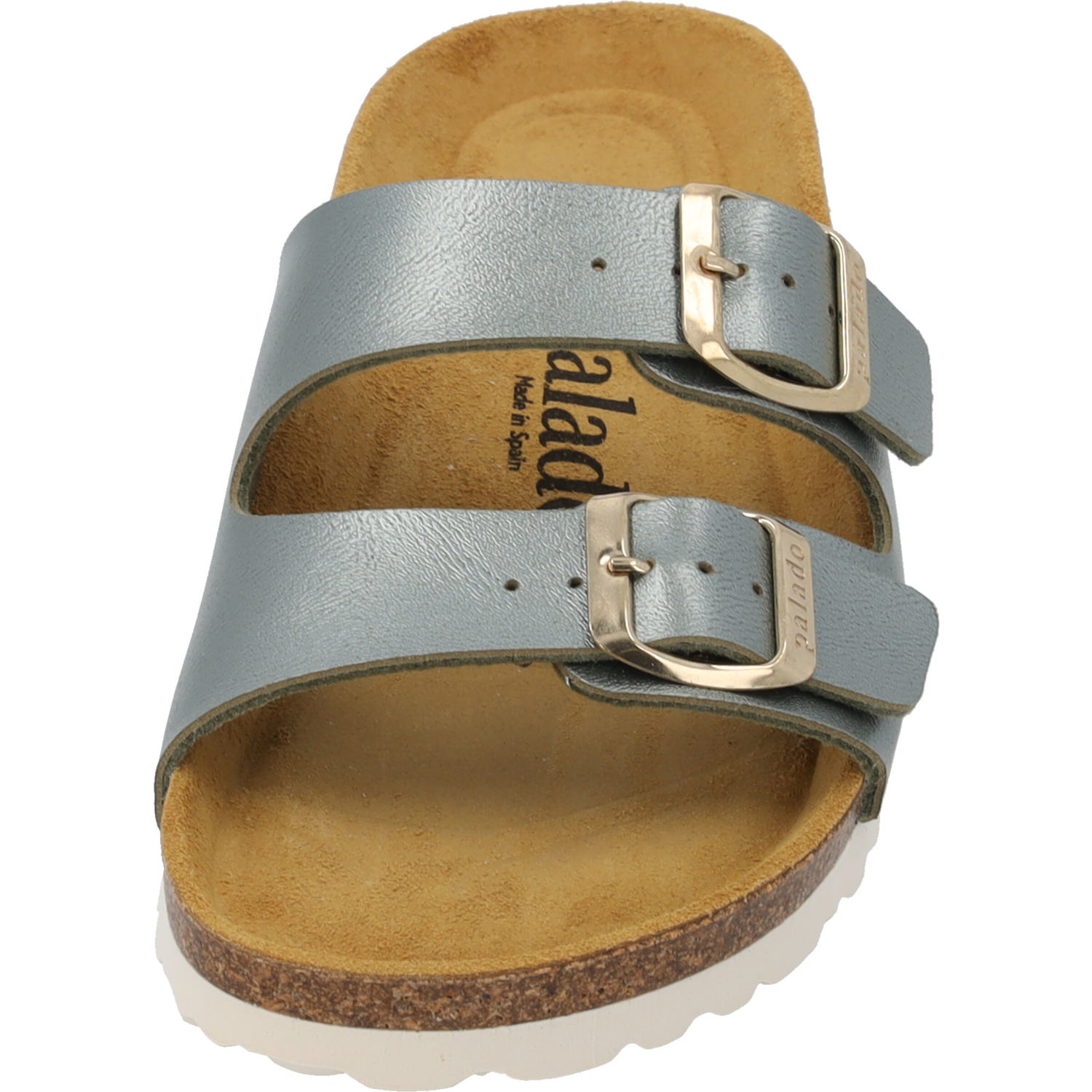 Palado Milos Metallic, Pantoletten, Damen, Grün