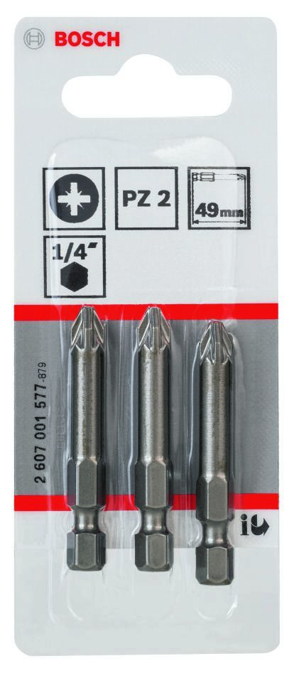 Bosch plavi pribor 2607001577 Ekstra tvrdi bit PZ 2, 49 mm