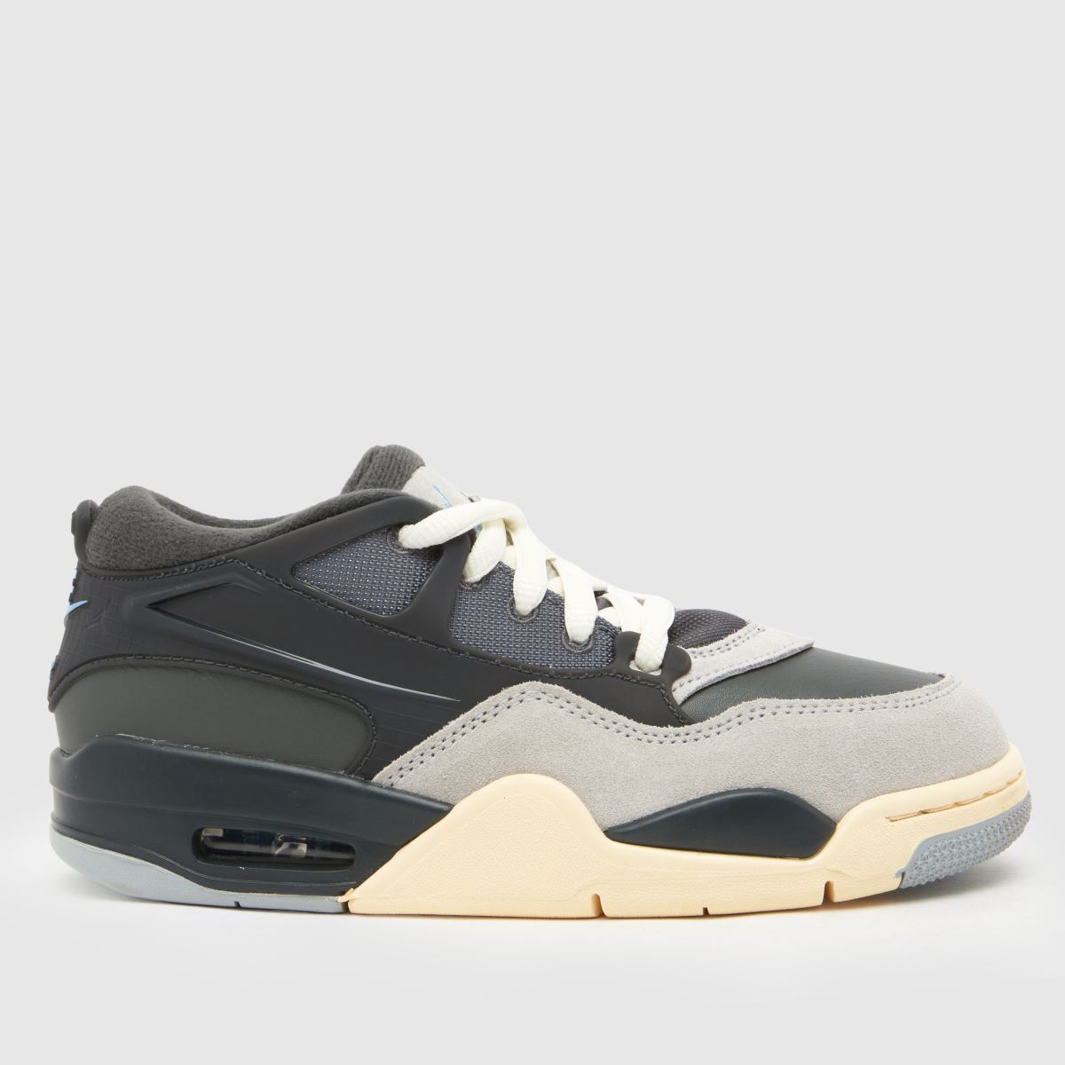 Nike Air Jordan 4 RM (GS) 2020-as cipő, szürke, gyerek, fekete, 42