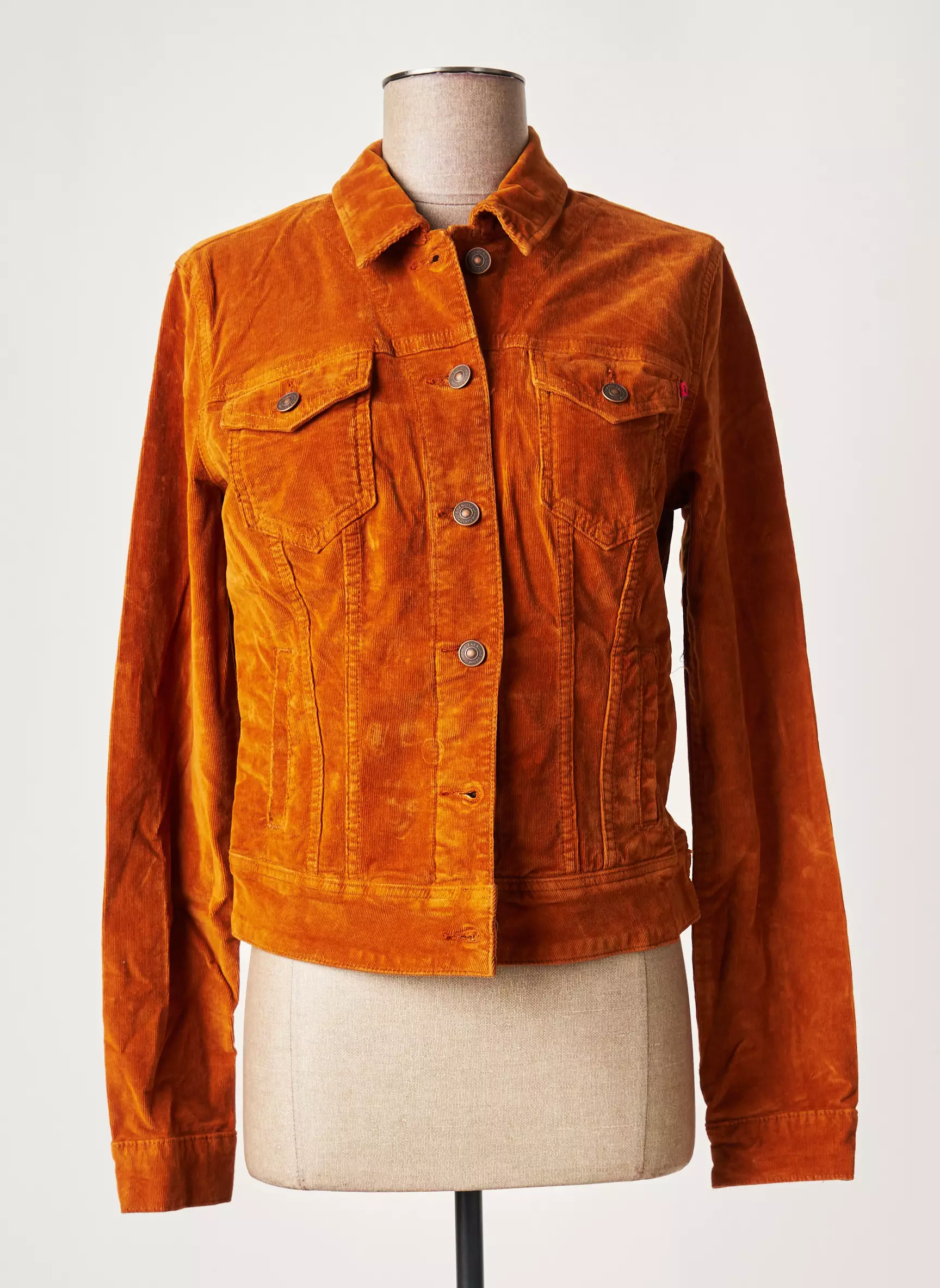 Ltb Vestecasual Femme couleur orange