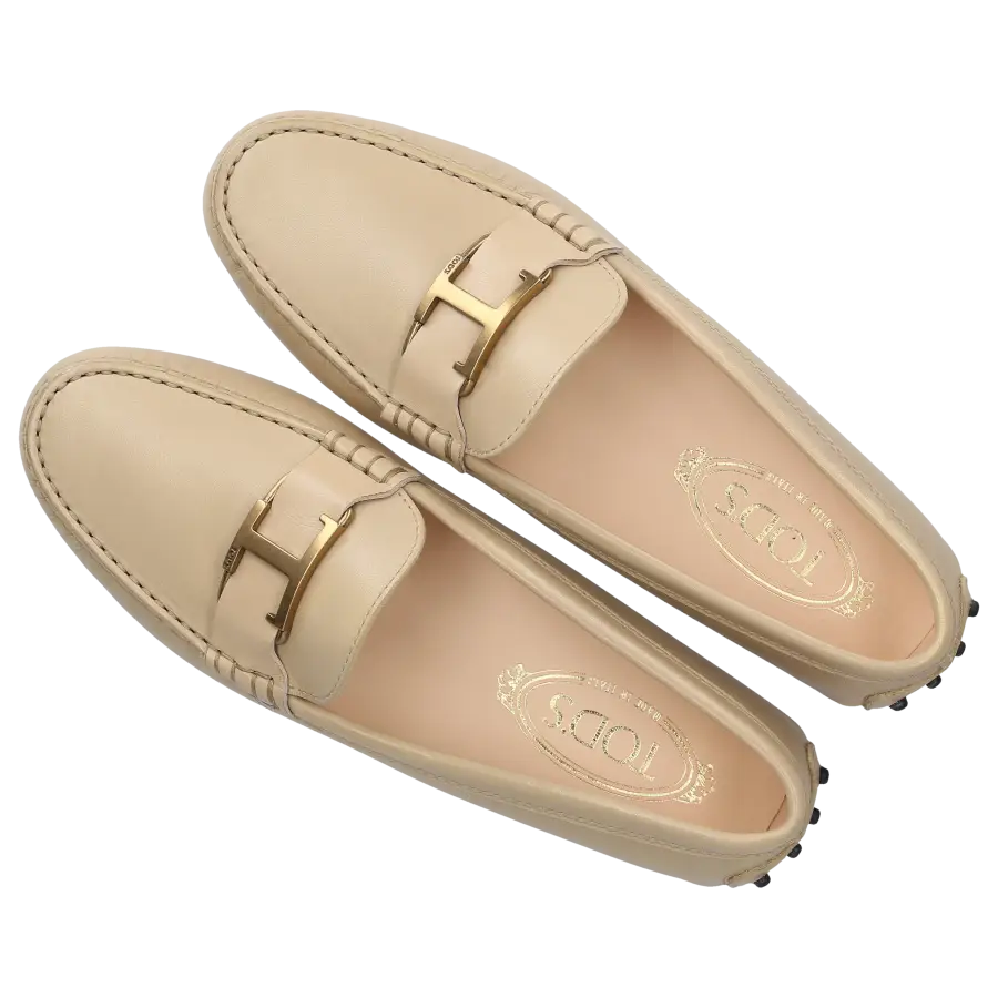 Tod's - Mokassins GOMMINO Kalbsleder - beige
