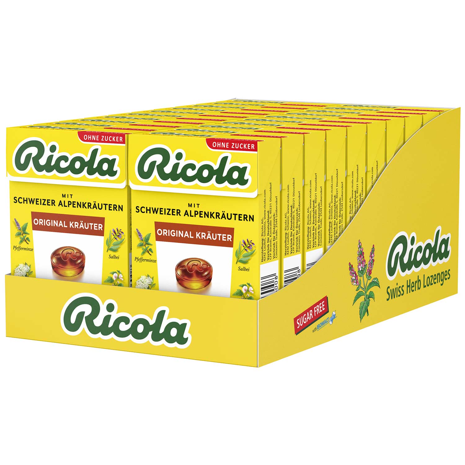Ricola Original Kräuter ohne Zucker 50g
