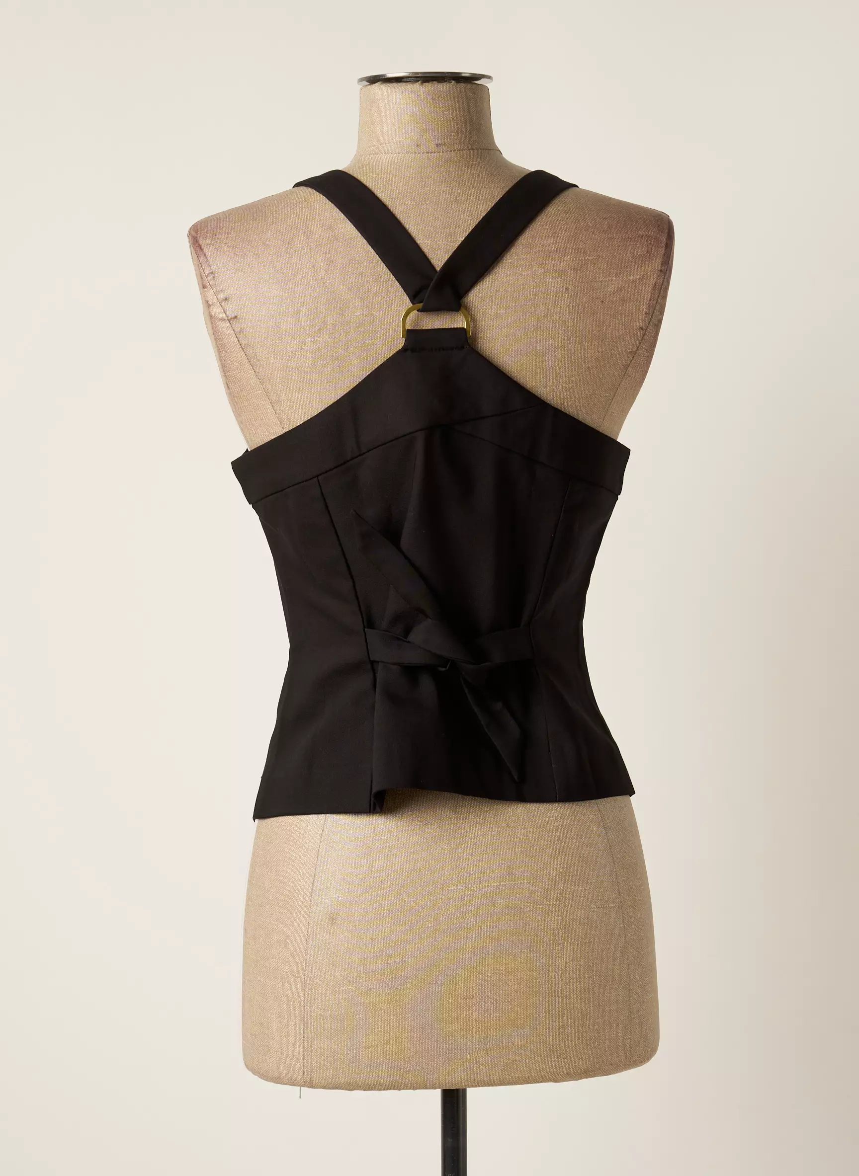 Cream Gilet Femme couleur noir