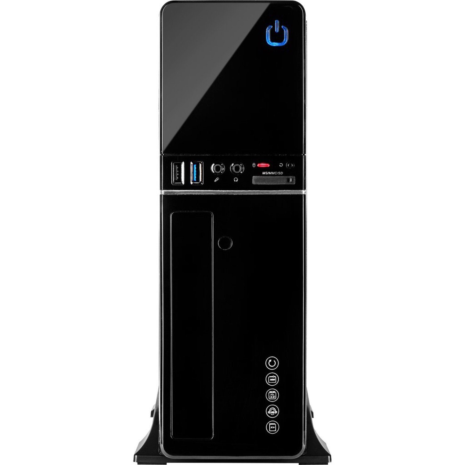 Kiebel Desktop PC Business-PC (Intel Core i5 Intel Core i5-12400, HD Graphics 630, 16 GB RAM, 500 GB SSD, Luftkühlung)