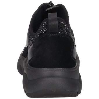 Michael Kors Sami Zip Trainer Sneaker in schwarz