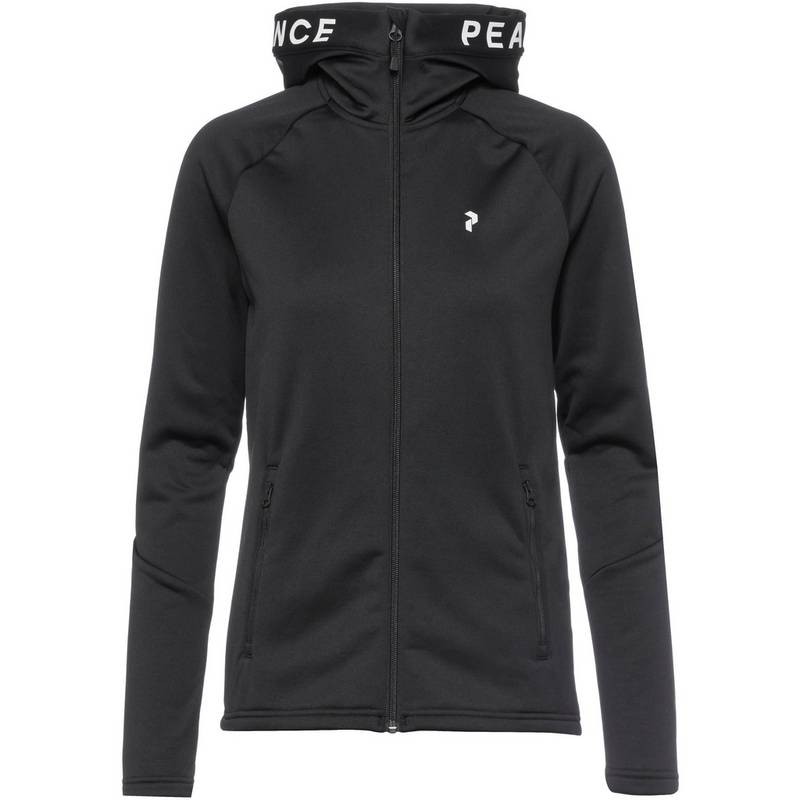 Peak Performance W Rider Mid Zip Hood Funktionsjacke Damen