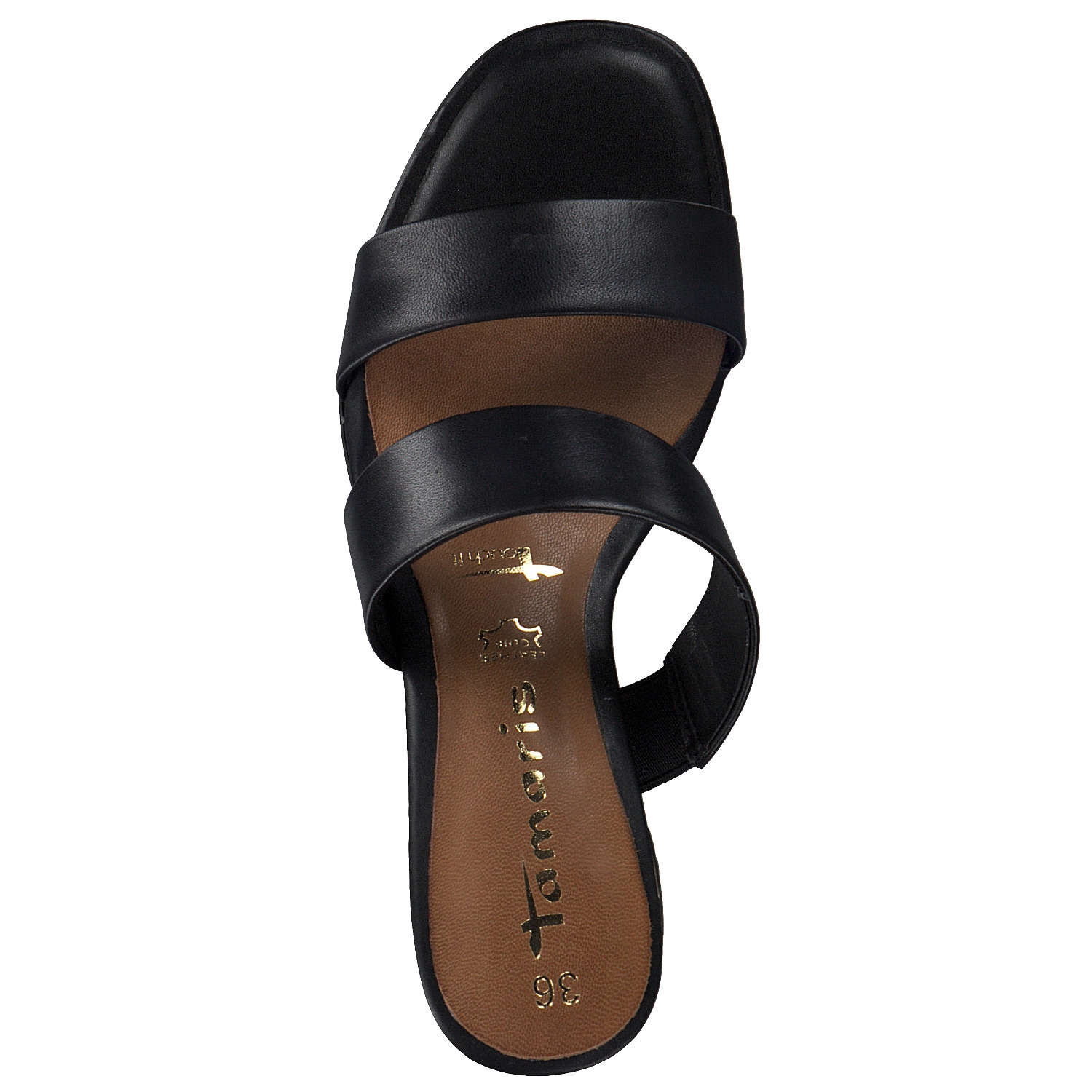 Tamaris 27203, Pantoletten, Damen, Schwarz