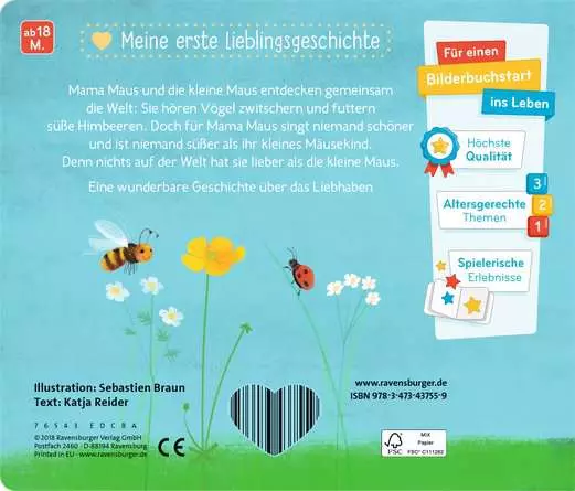 Meine erste Lieblingsgeschichte: Ich hab dich lieb, kleine Maus