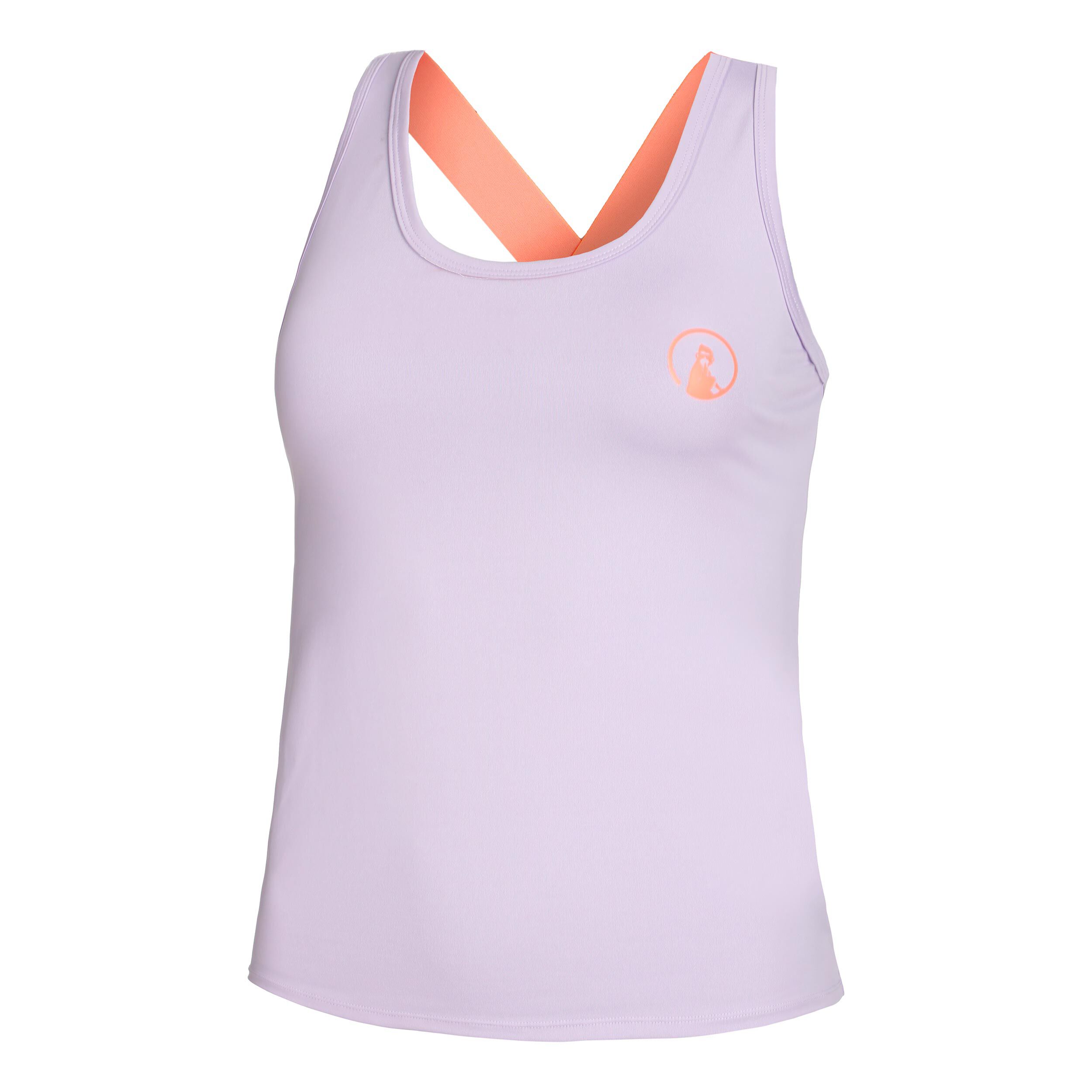 Summerbreeze Crossback Tank-Top Damen - Flieder, Orange