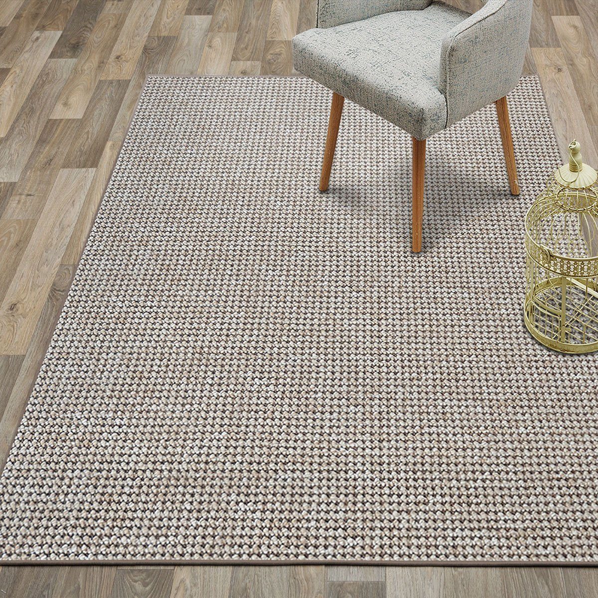 Läufer Exeter, Wohnteppich, verschiedene Farben & Größen, Teppichläufer, Karat, rechteckig, Höhe: 9 mm