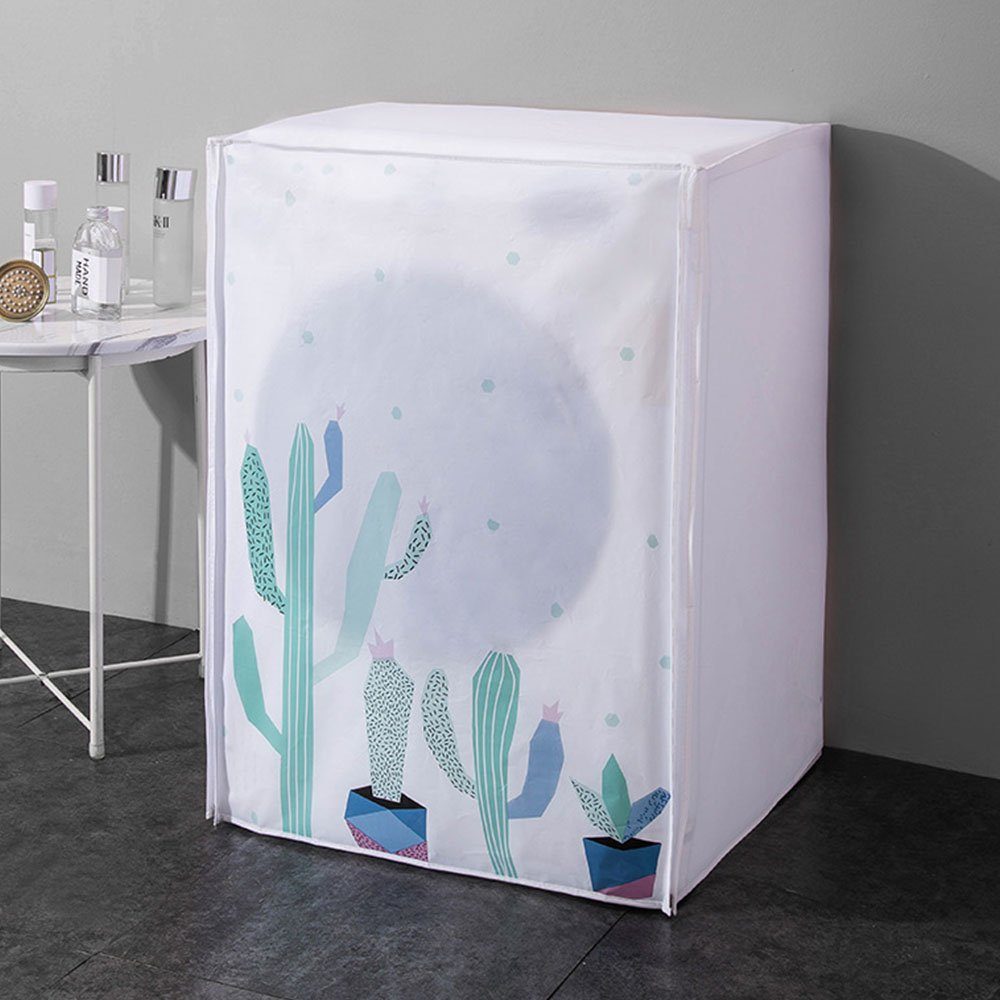 COUNJOYING Wäschespinne-Schutzhülle Waschmaschinenabdeckung Abdeckung Frontlader Waschmaschine 60*56*83cm