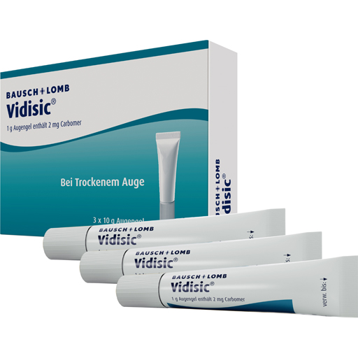 VIDISIC Augengel  3X10 g  Augengel