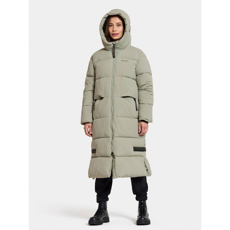 Didriksons Nomi Long Steppmantel Damen