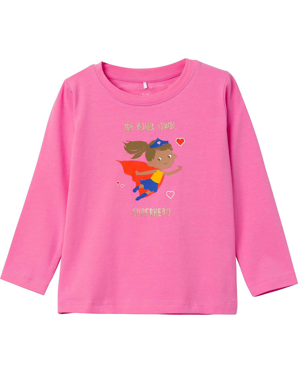 Langarmshirt NMFLINA für Mädchen