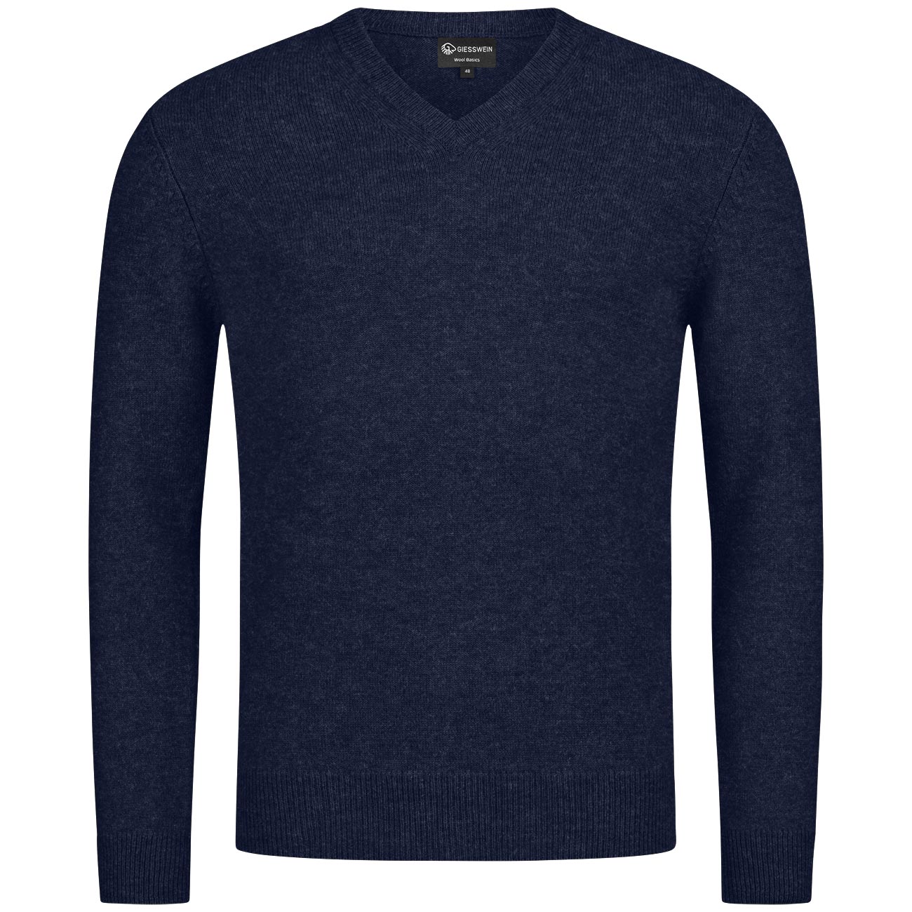 Wollpullover V-Ausschnitt Herren