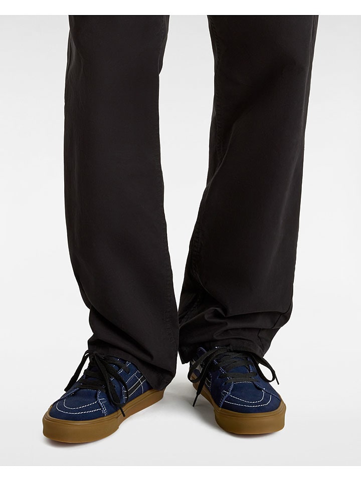 Vans Leder-Sneakers in Dunkelblau günstig kaufen