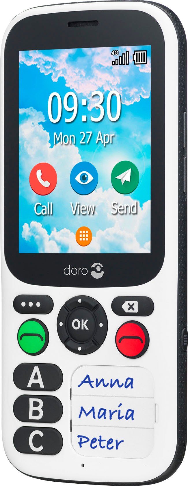 Doro 780X IUP Smartphone (7,11 cm/2,8 Zoll, 4 GB Speicherplatz)