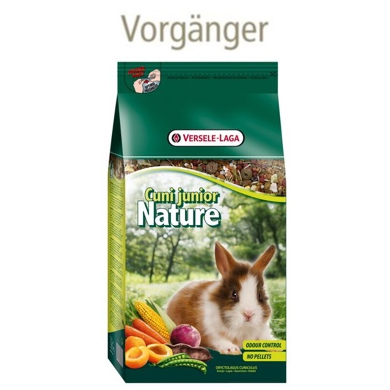 Versele-Laga Hauptfutter Versele-Laga Nature Cuni Junior für Kaninchen 2,3 kg