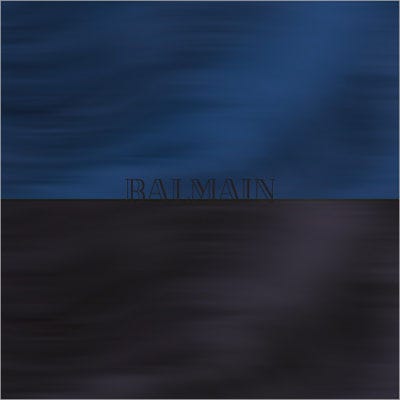 Balmain Clip Tape Extensions 25cm Blue Ray