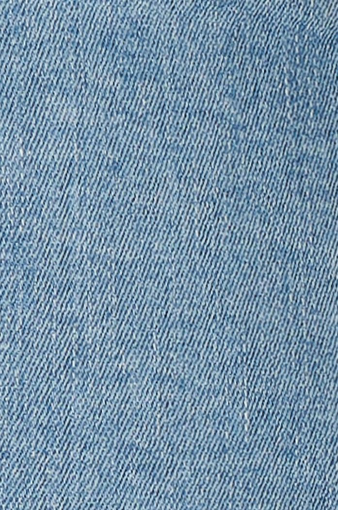 Jeansshorts mit Überbauchbund