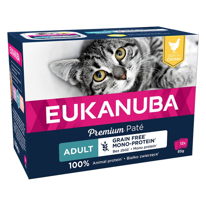 Sparpaket Eukanuba Getreidefrei Adult 24 x 85 g