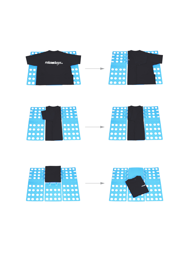relaxdays Wäschefalter 3.Generation in Blau günstig kaufen onesize