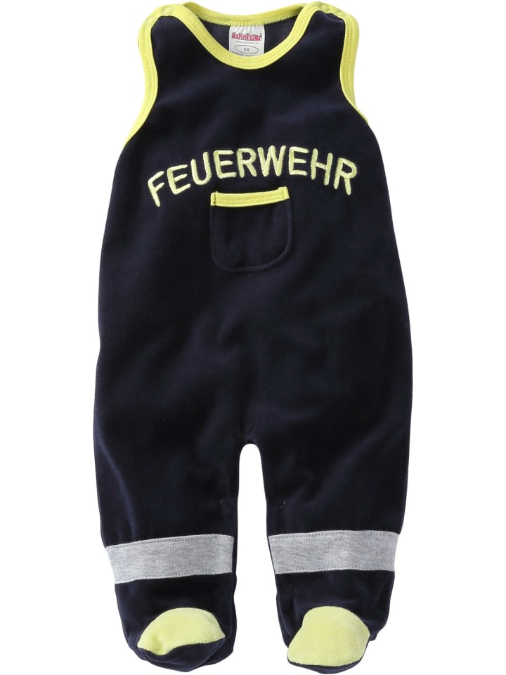 Schnizler Strampler in Blau günstig kaufen