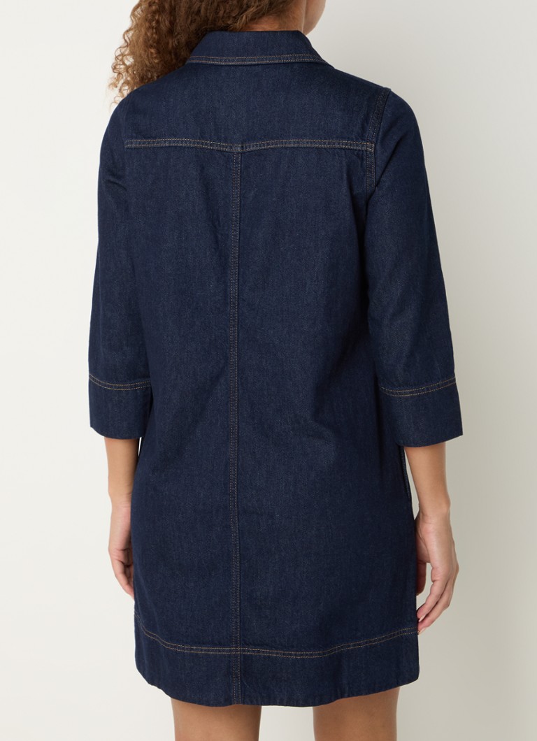 Rochie-tunică din denim Josie de Hobbs, de culoarea tunicii scurte