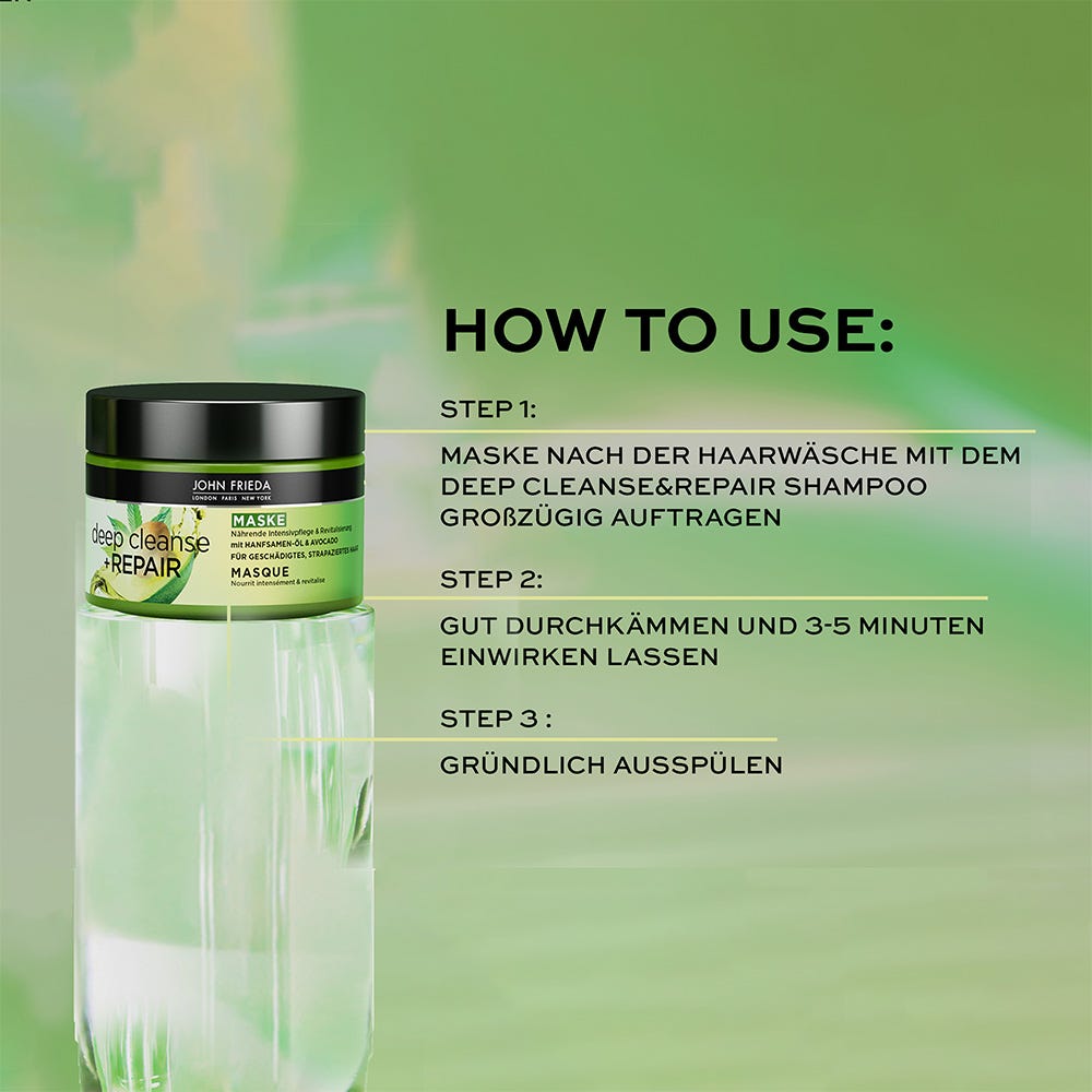 John Frieda Deep Cleanse & Repair Masque 250 ml