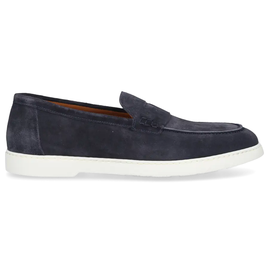 Doucal's - Loafer 3275 Veloursleder - blau