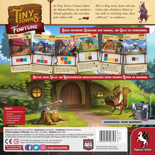 Tiny Towns: Fortune (Erw.)