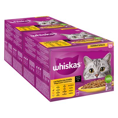 Megapack Whiskas Senior Frischebeutel 48 x 85 g