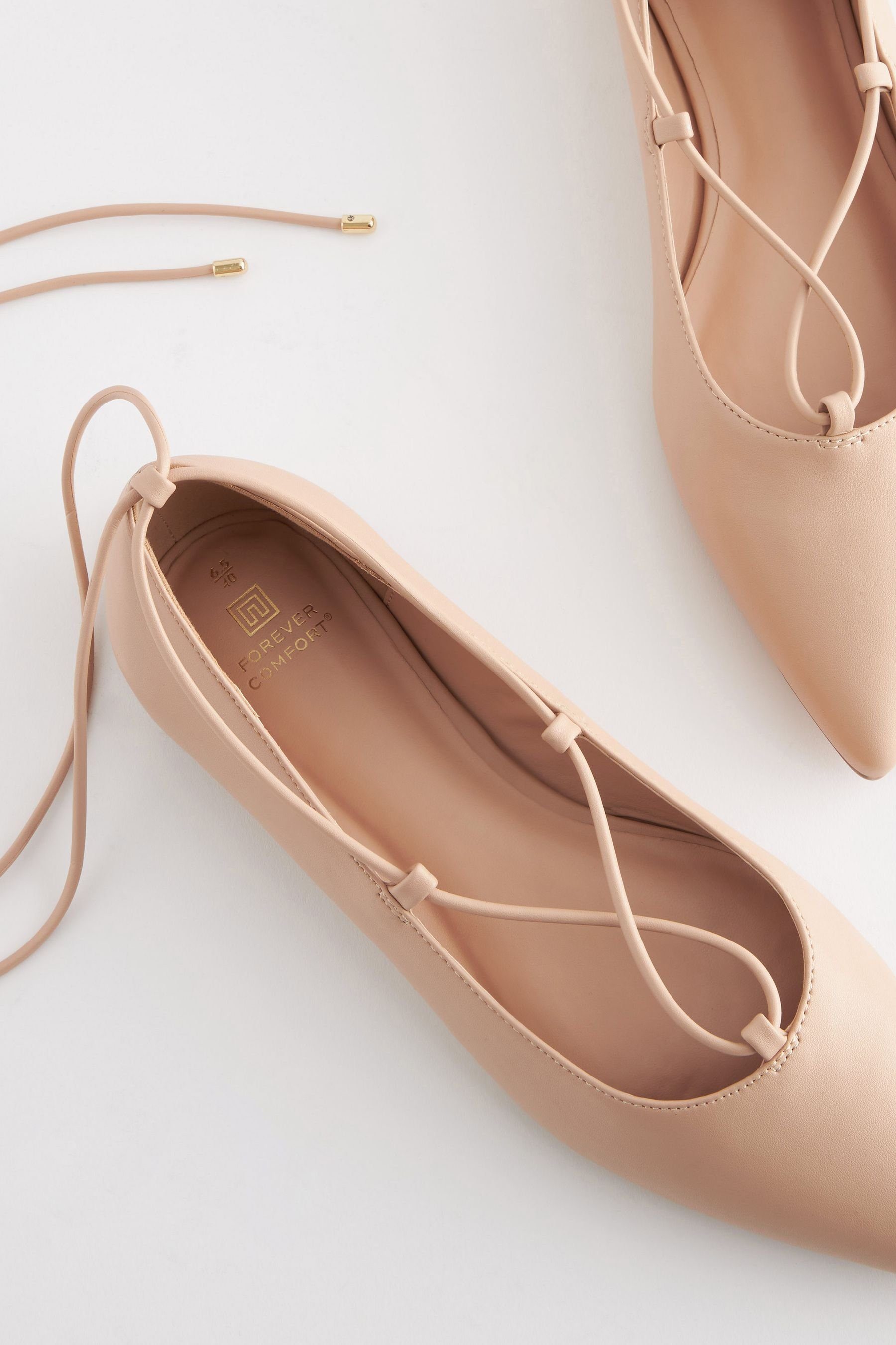 Next Forever Comfort® Stiefeletten mit Knöchelschnürung Riemchenballerina (1-tlg)