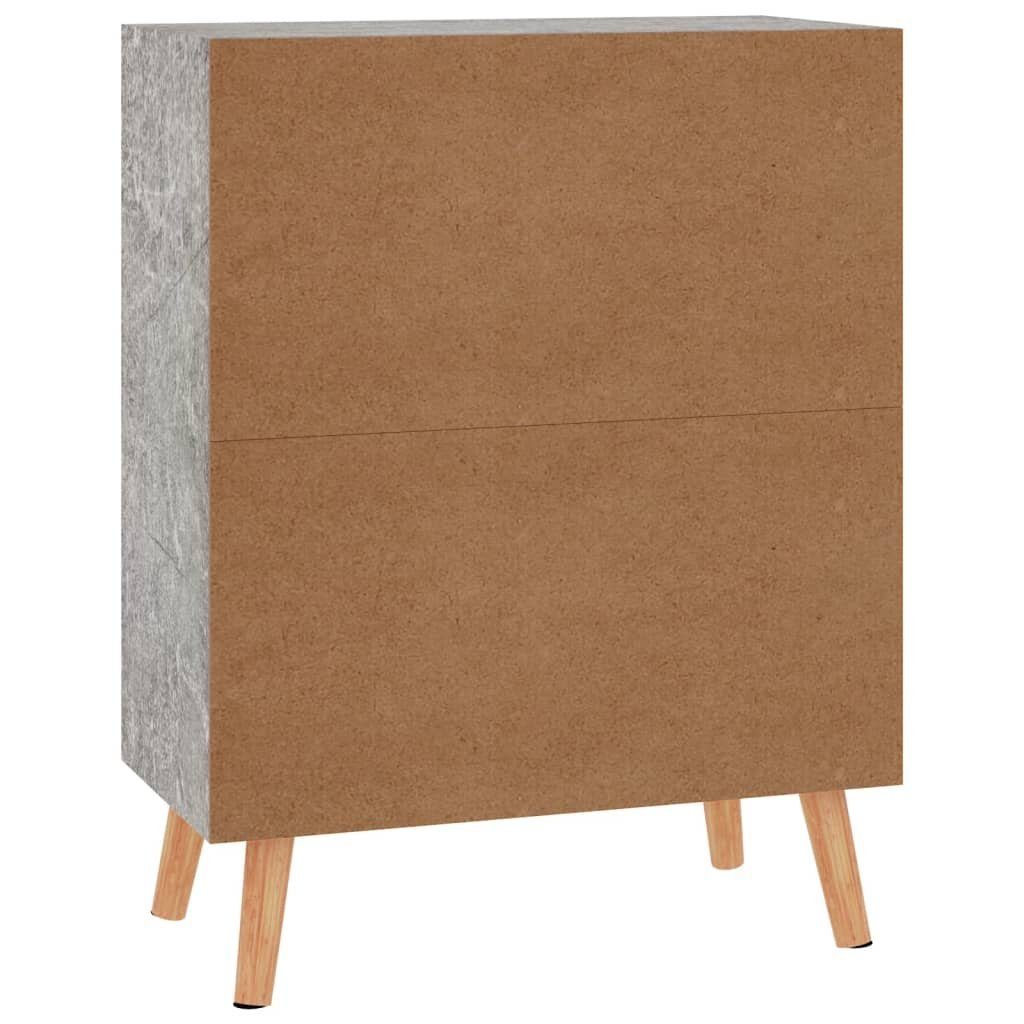 vidaXL Sideboard Sideboard Betongrau 60x30x72 cm Holzwerkstoff (1 St)