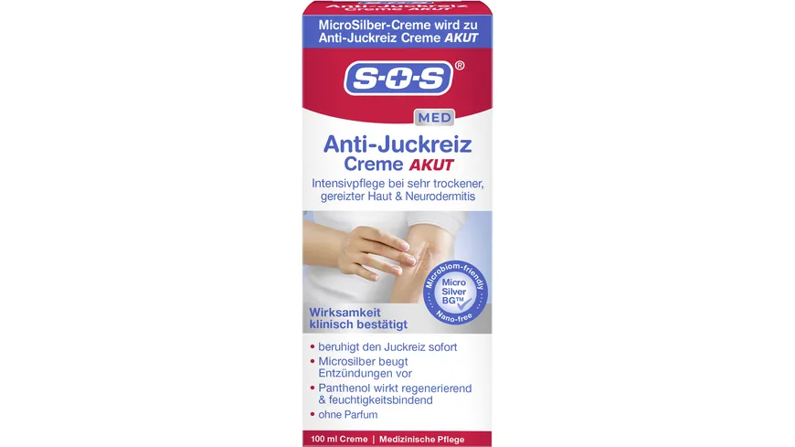 SOS MicroSilber Creme 100 ml
