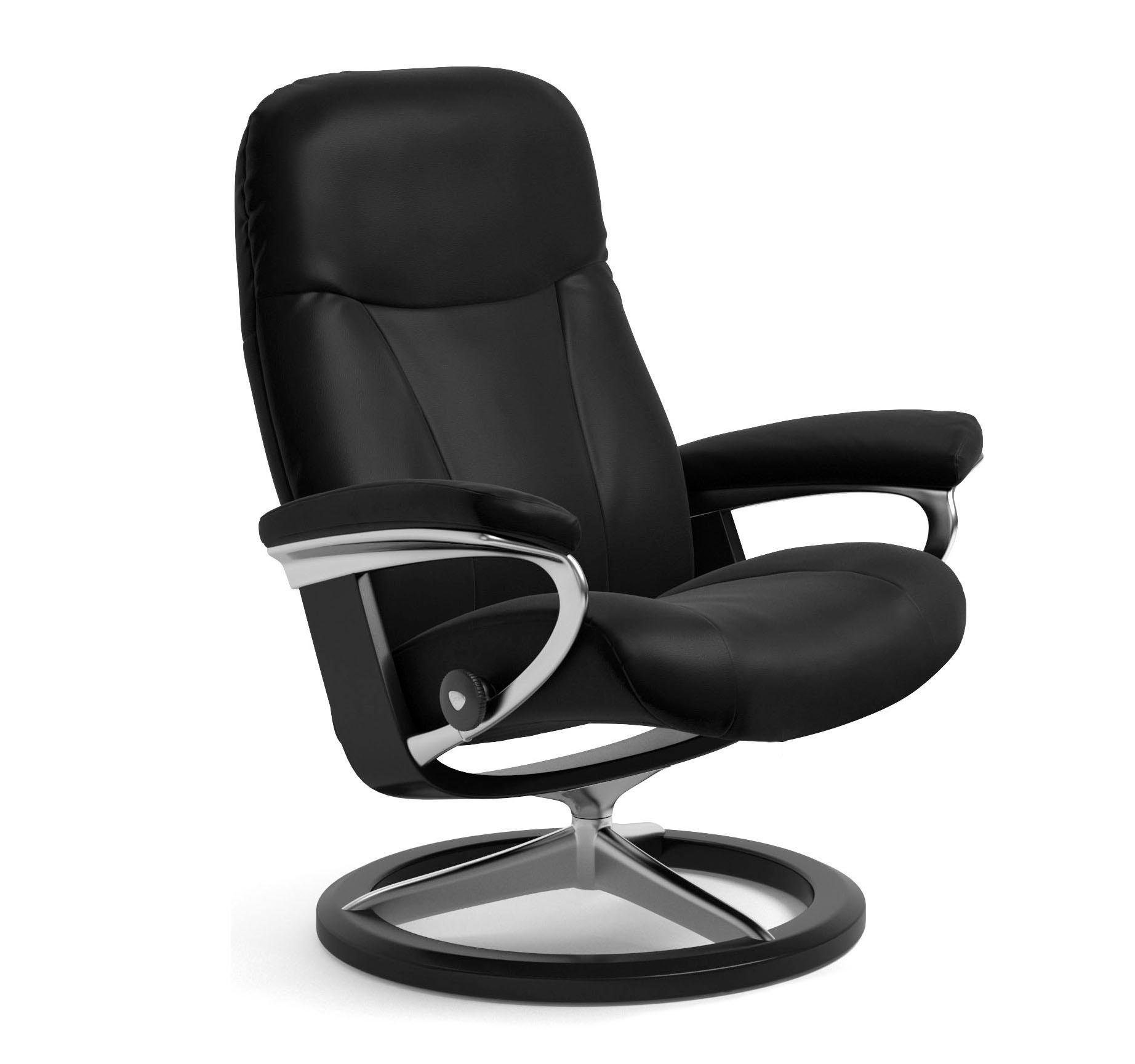 Stressless® Relaxsessel Garda, mit Signature Base, Größe M, Gestell Schwarz