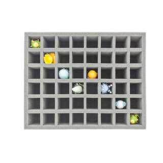 70 mm Full-Size Schaumstoff mit 48 Fächern für Krosmaster Arena