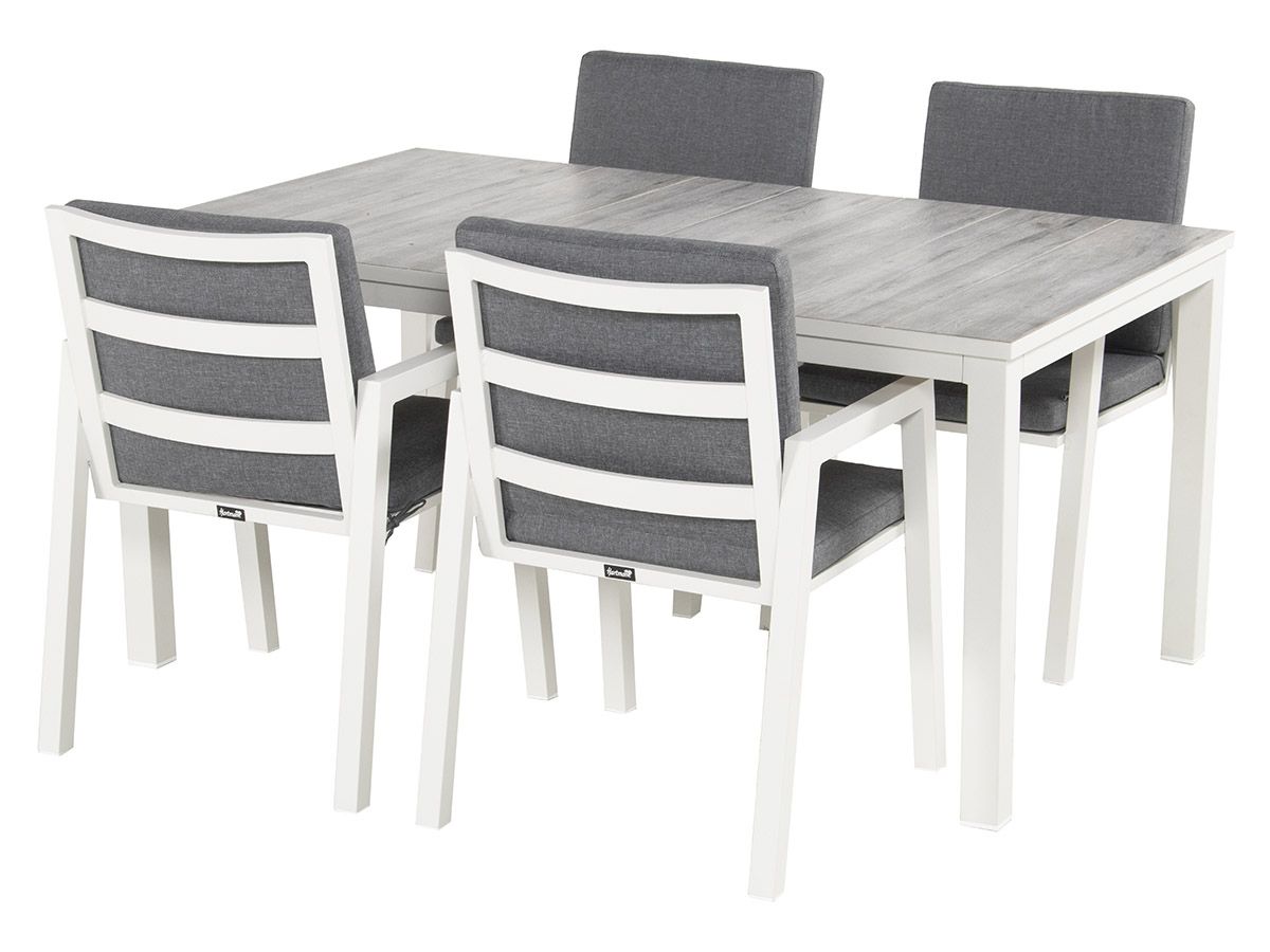 Hartman Comino Ceramic weiß 163 x 105 Gartentisch