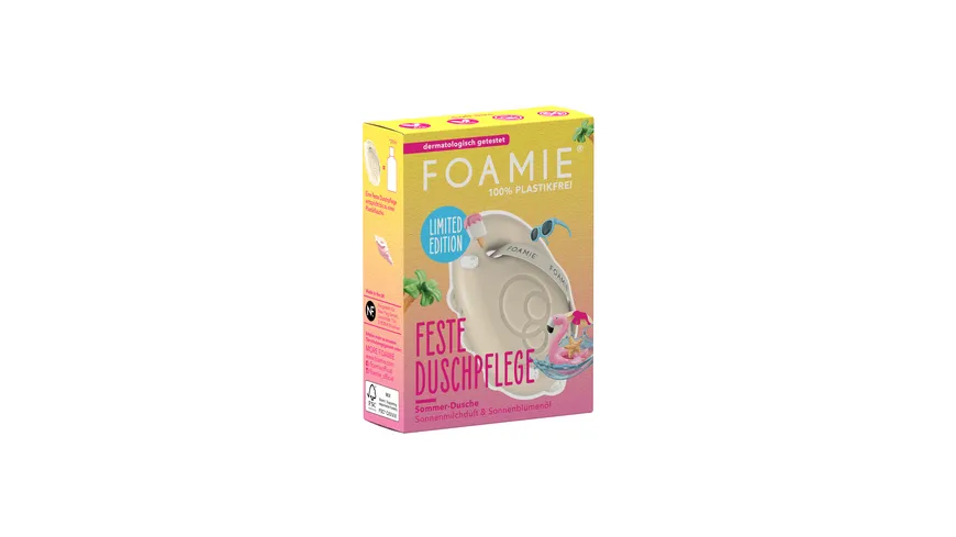 FOAMIE Feste Duschpflege Soft Sun 80 g