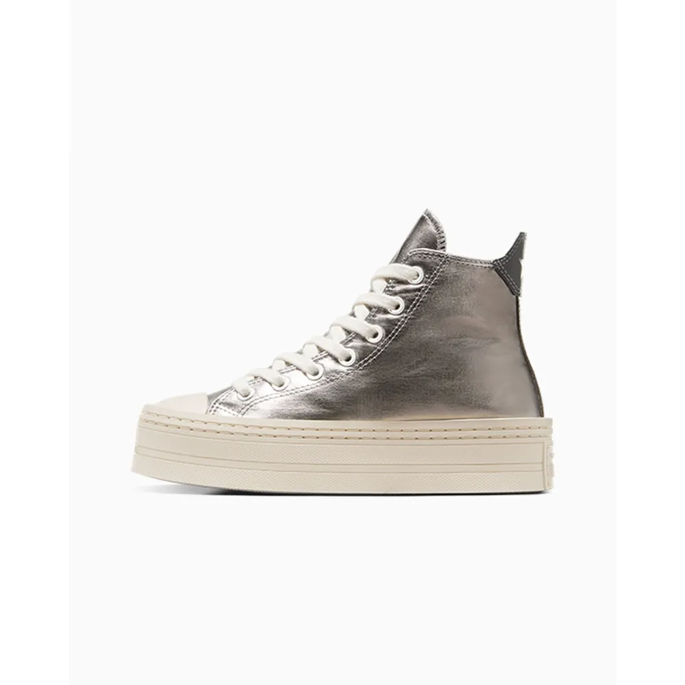 Converse Chuck Taylor All Star Modern Lift Platform Metallic A09897C / grau