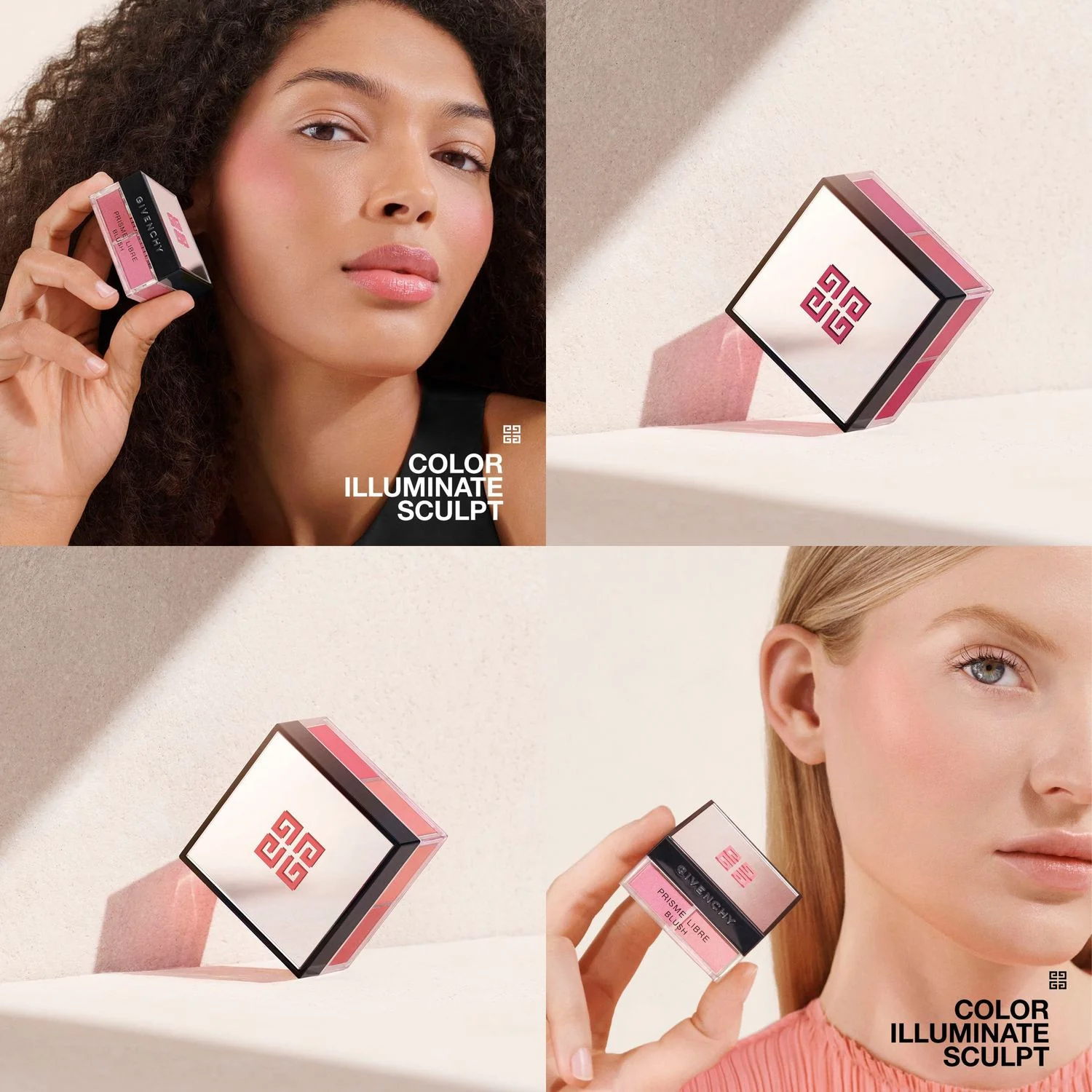Viso Prisme Libre Blush – kompaktná lícenka