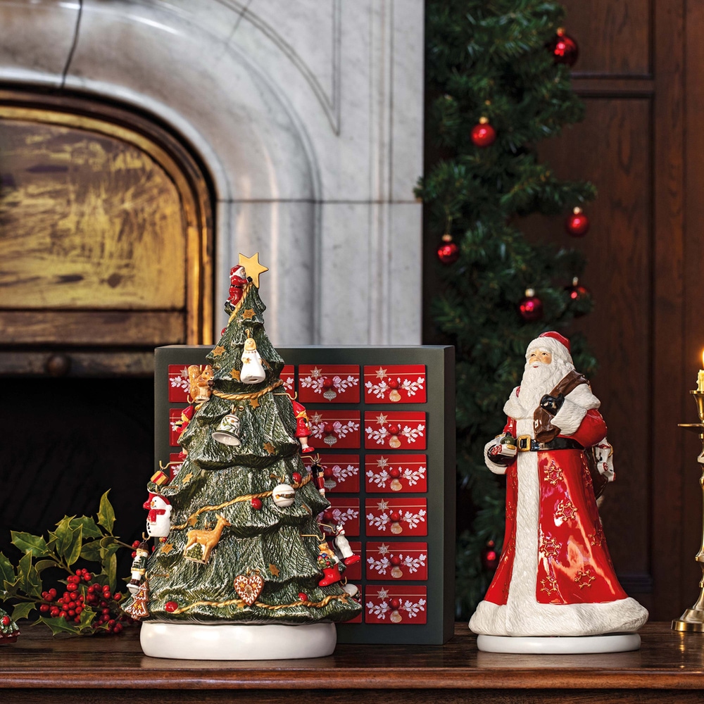 Villeroy & Boch Calendrier de l'avent 3D sapin Christmas Toys Memory Décoration
